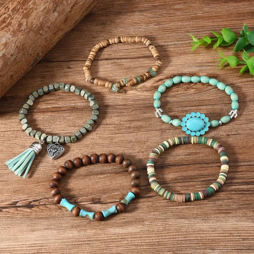 Boho Style Bracelet Set - Picture 4 of 4